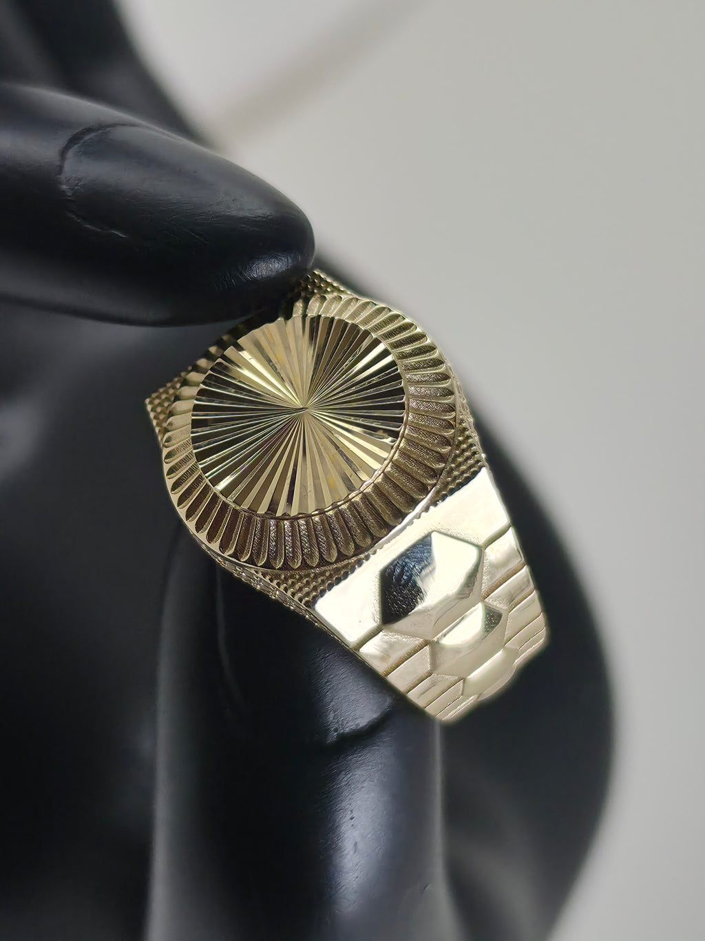 Anillo Sello Solar 10k