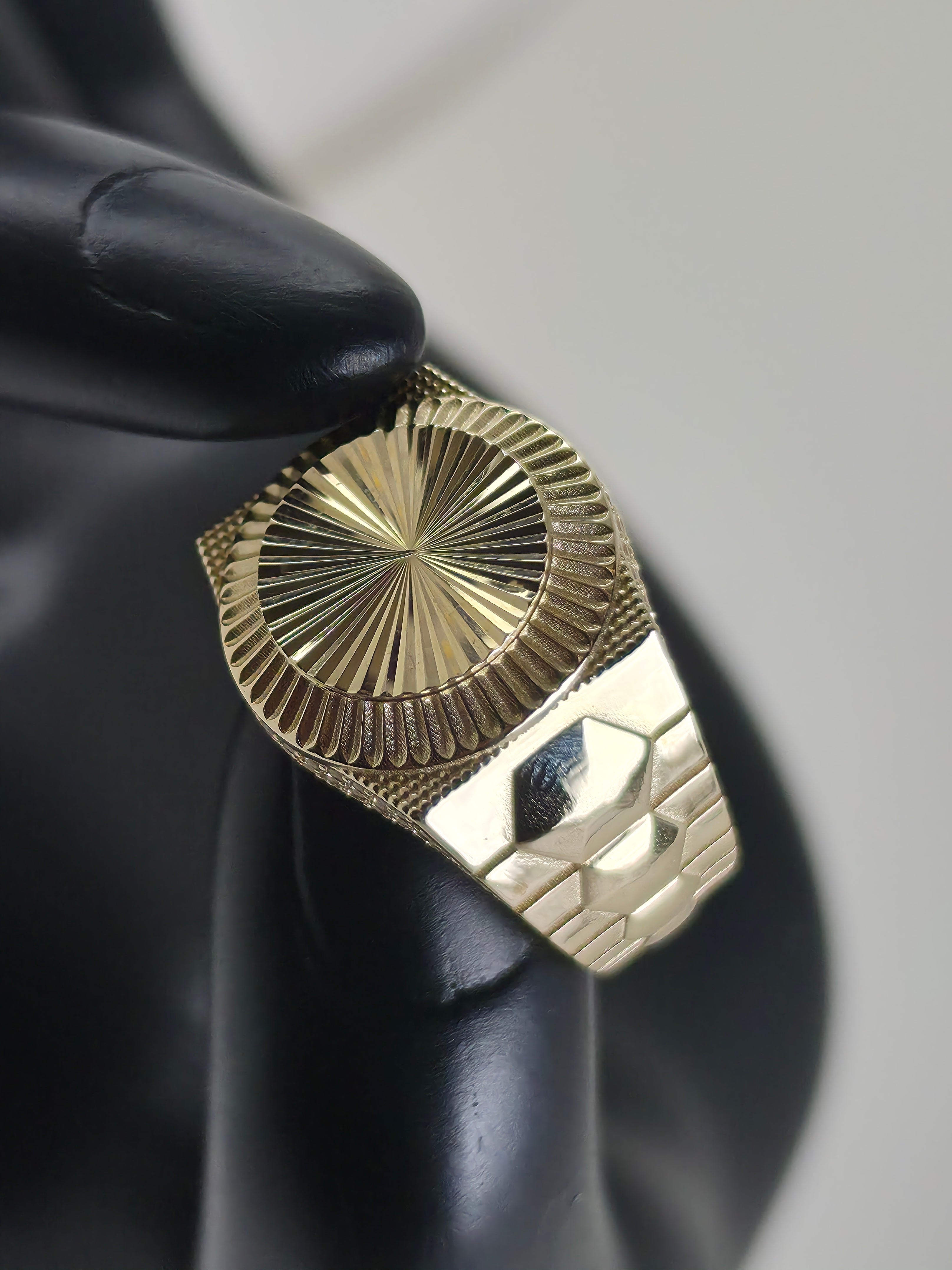 Anillo Sello Solar 10k