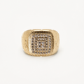 Anillo Nugget Fortaleza 10k