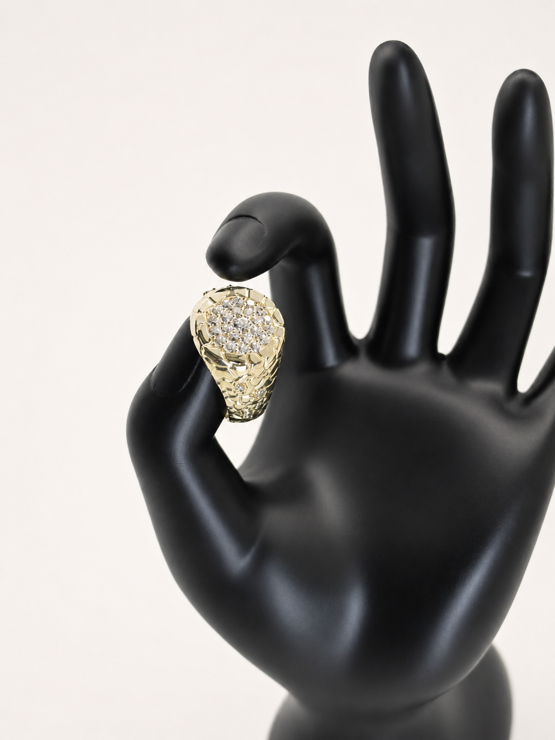 Anillo Nugget 10k