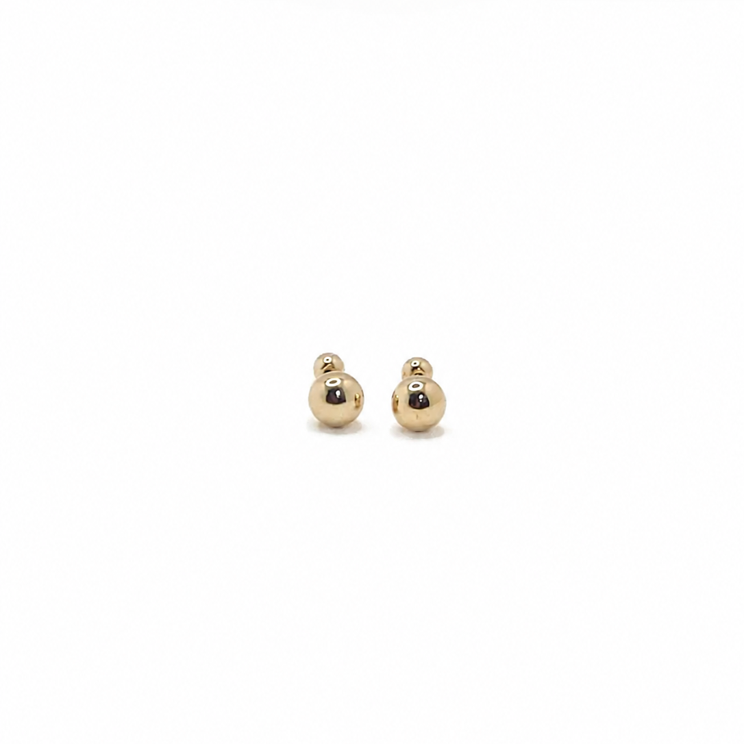 Aretes Bolita Clásica 2.5 mm