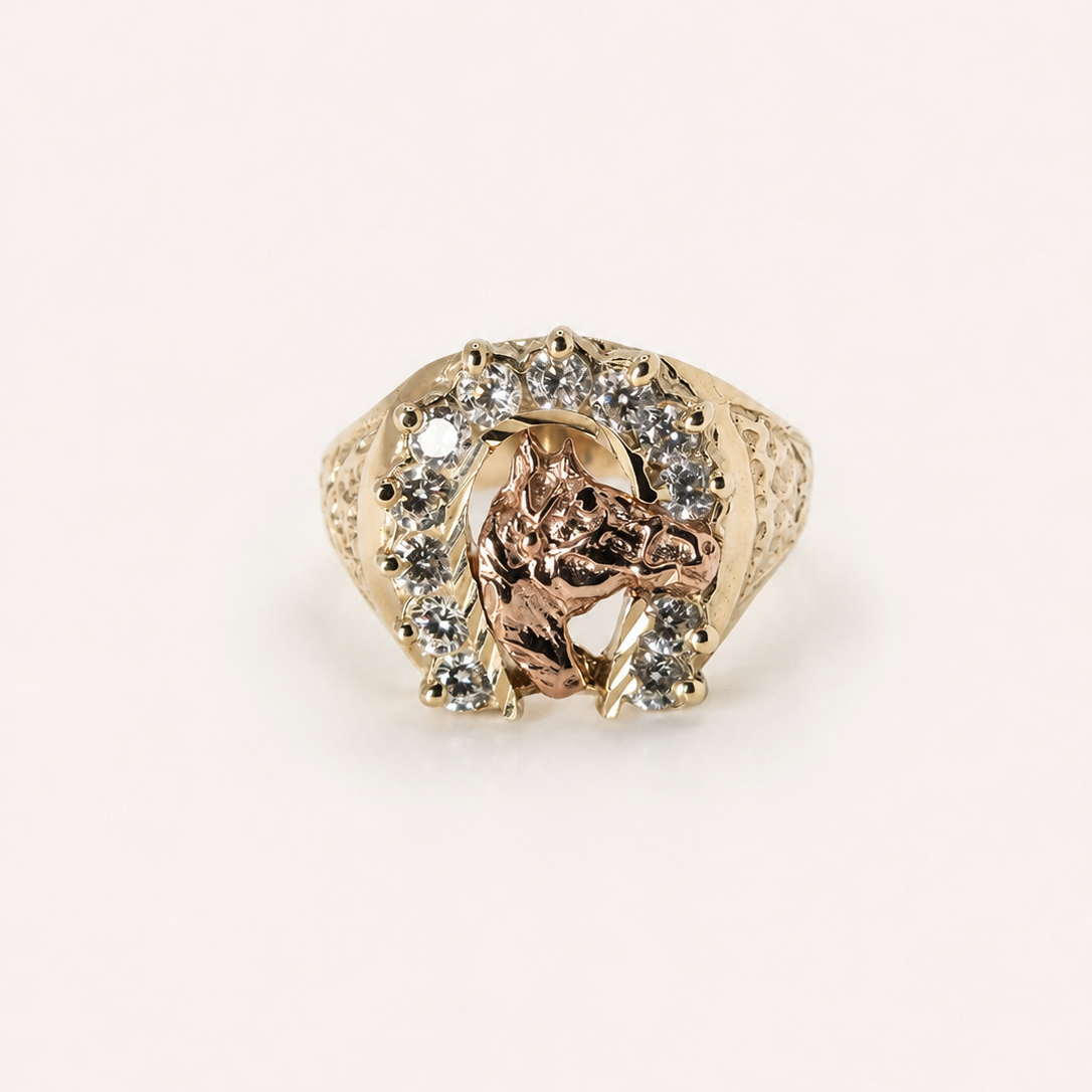 Anillo Espíritu Ecuestre 10k