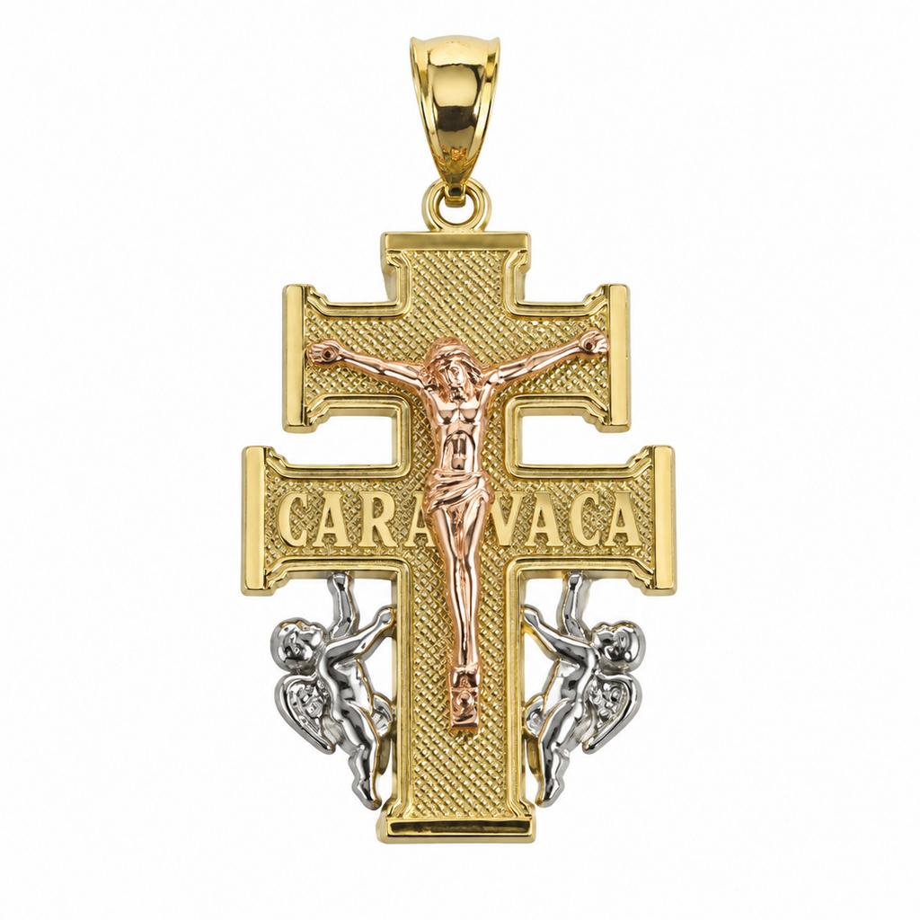 Cruz de Caravaca en Oro 10K