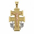 Cruz de Caravaca en Oro 10K