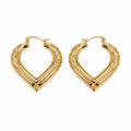 Argollas Corazón Laurel