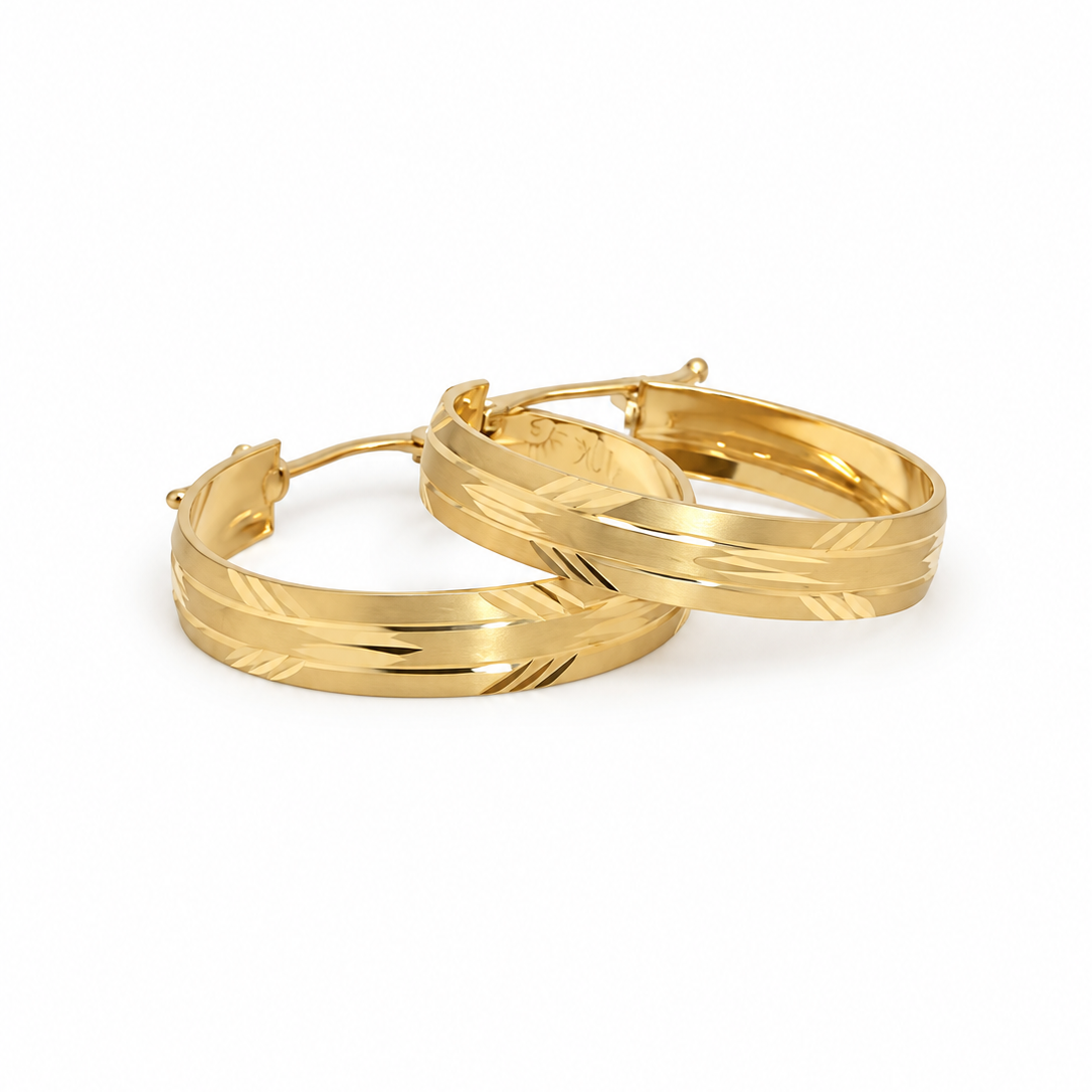 Argollas Corte Diamante
