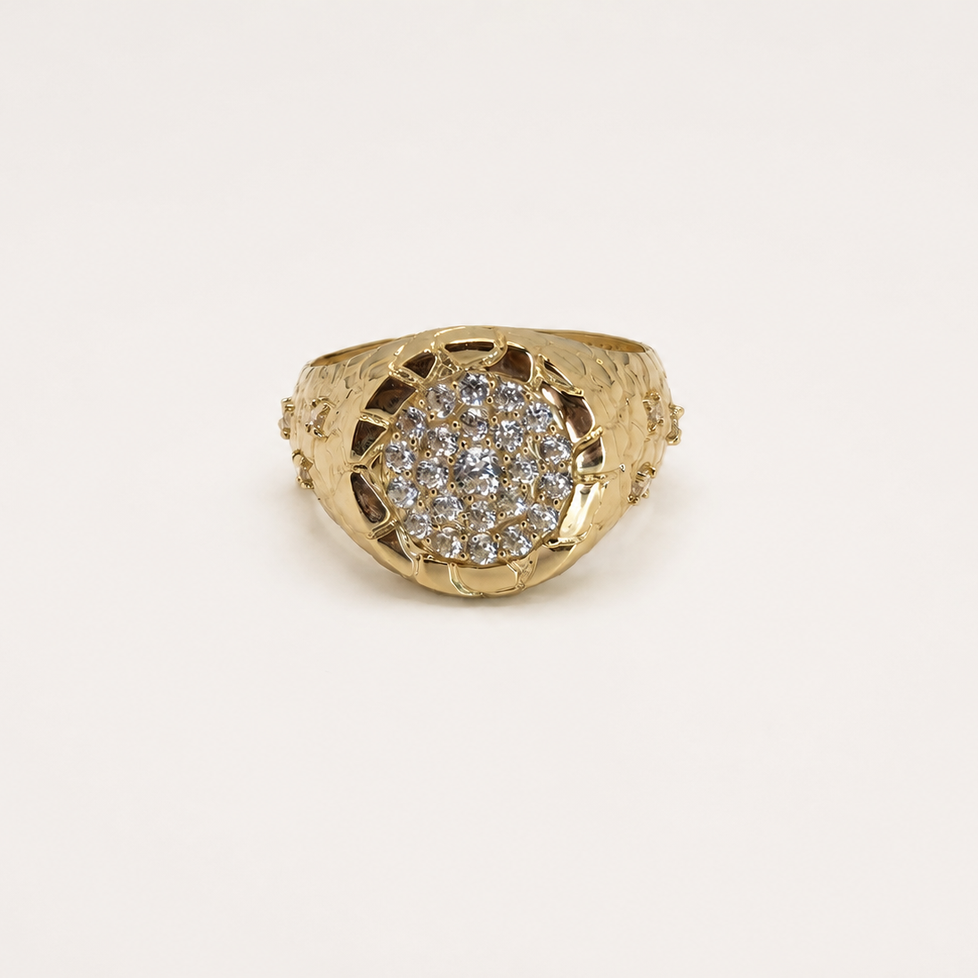 Anillo Nugget 10k