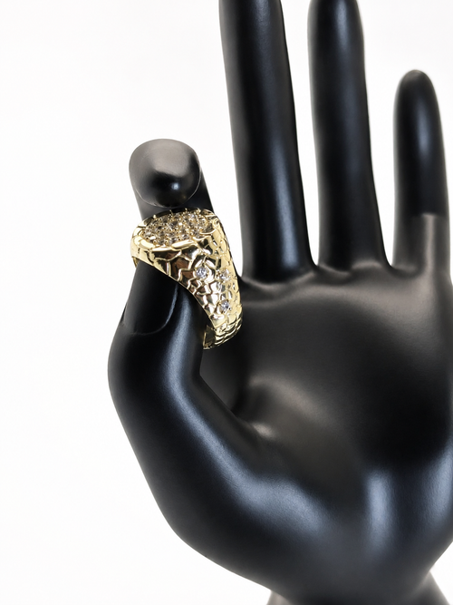 Anillo Nugget 10k