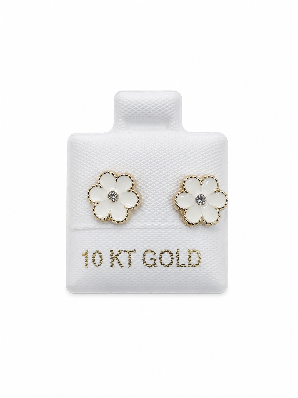Aretes Margarita Blanca