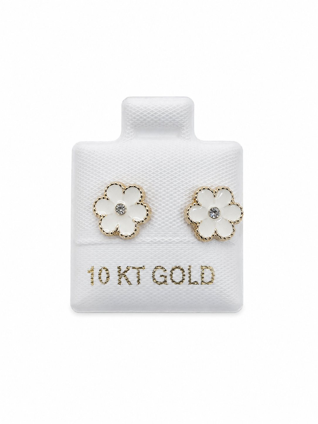Aretes Margarita Blanca