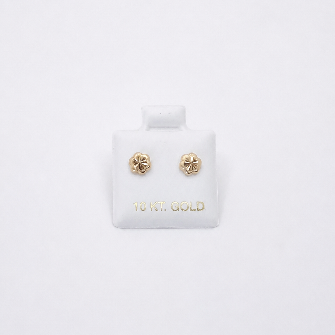 Aretes Flor Destello