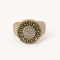 Anillo Greca de Zeus 10k