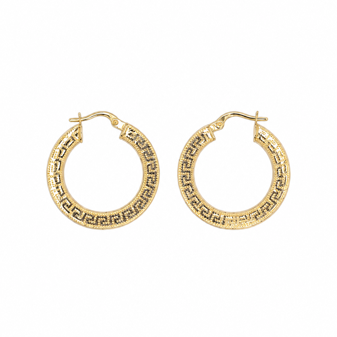 Argollas Greca Diamantadas