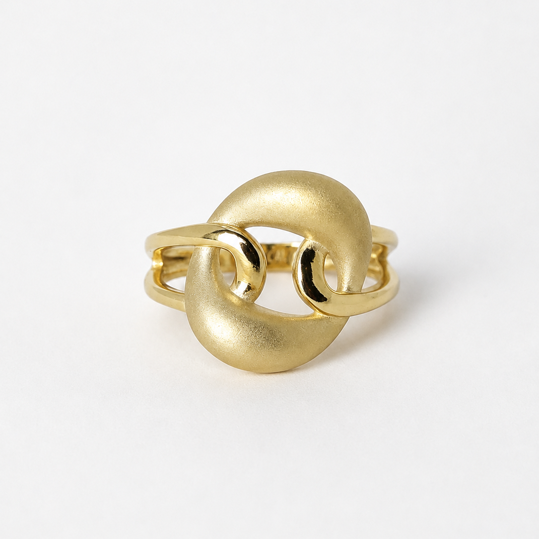 Anillo Lazo Eterno 10k