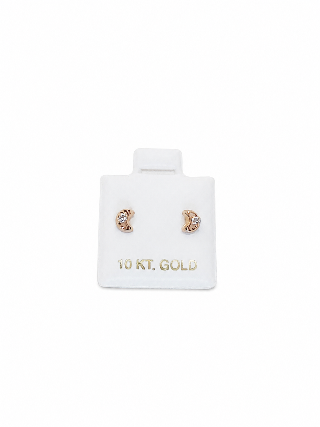 Aretes Luna Brillante