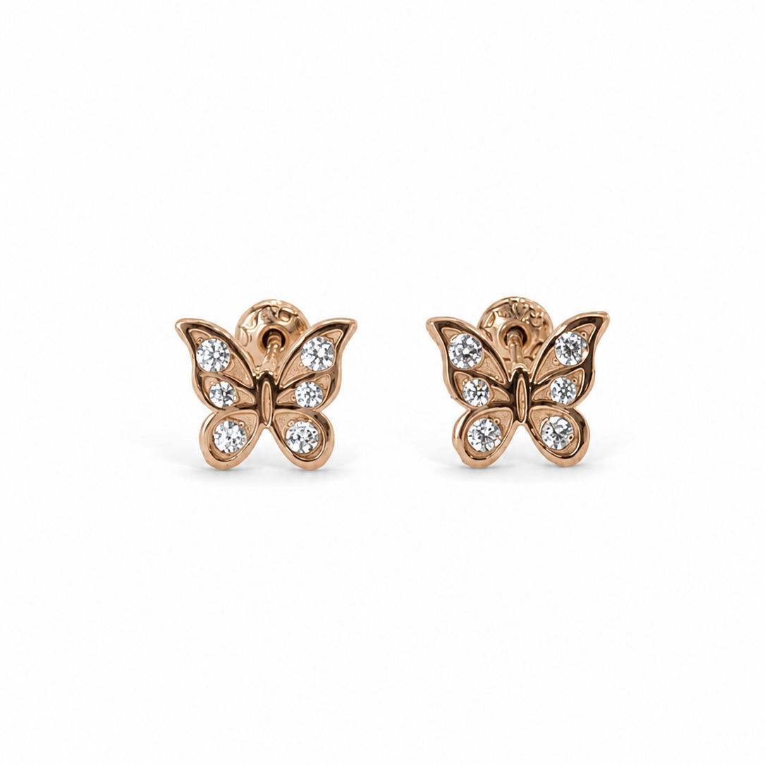 Aretes Mariposa de Luz