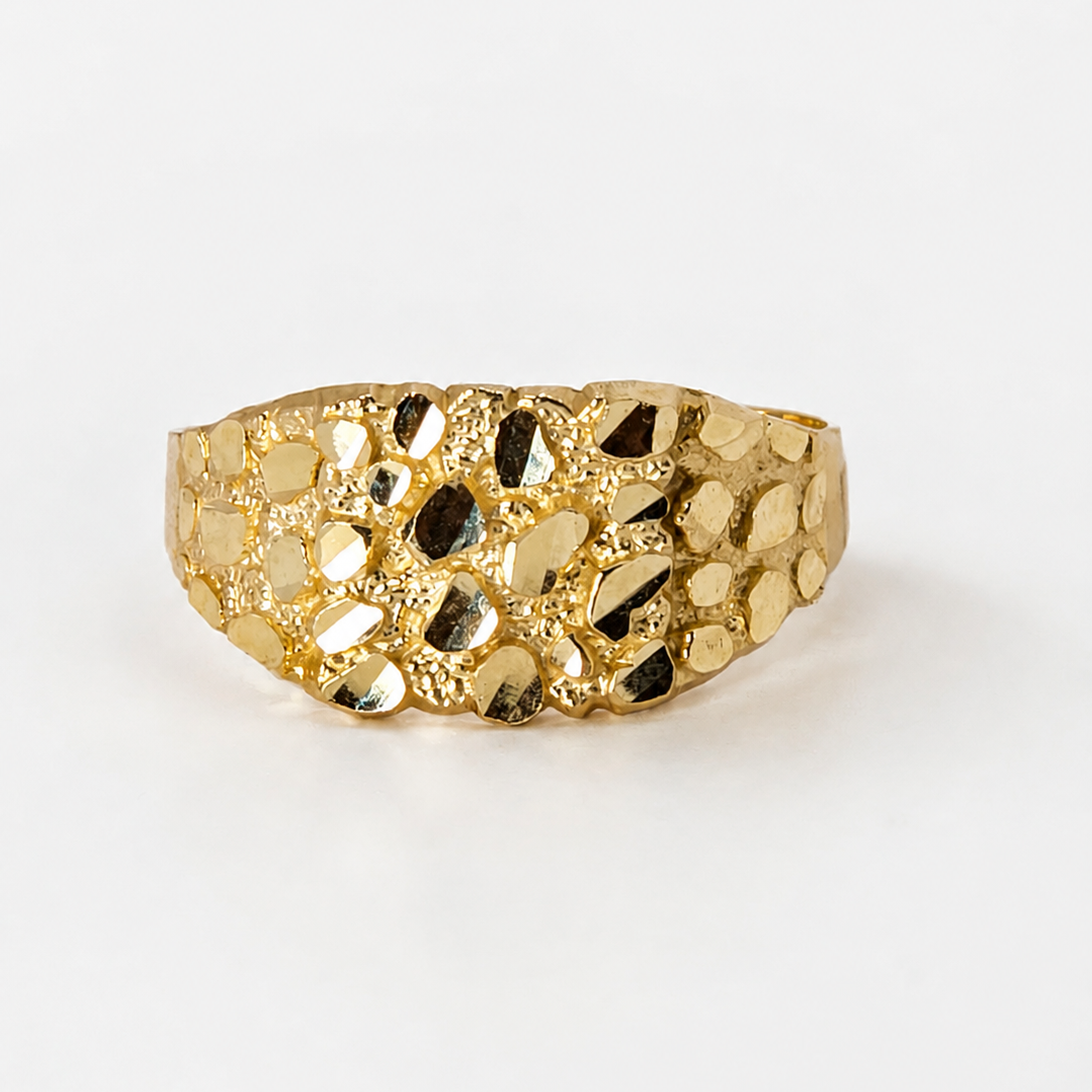 Anillo Nugget 10k