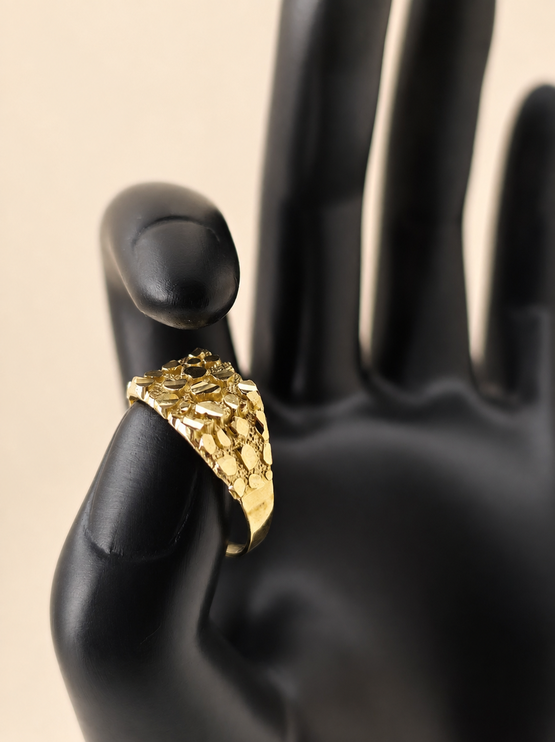 Anillo Nugget 10k