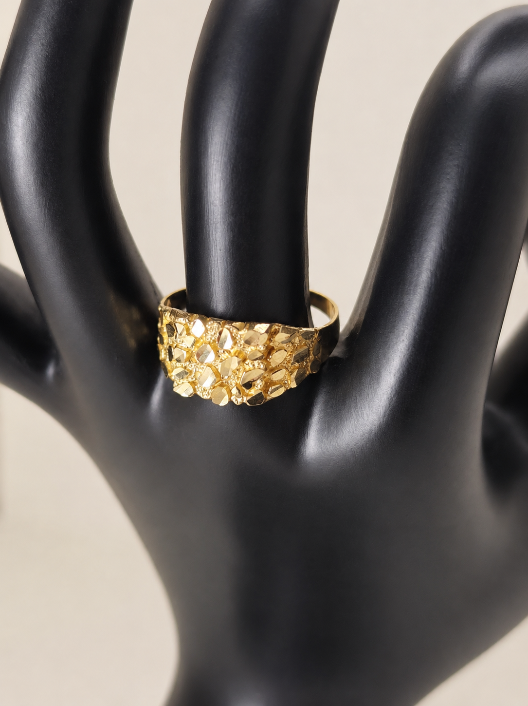 Anillo Nugget 10k