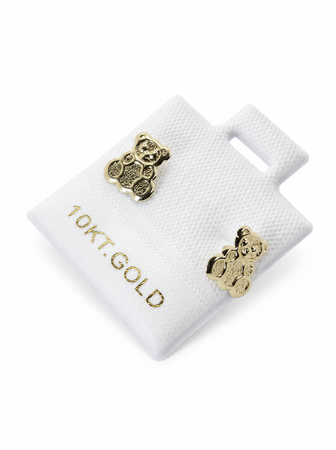 Aretes Osito Dorado