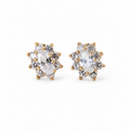 Aretes Óvalo Radiante