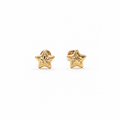 Aretes Estrella Dorada