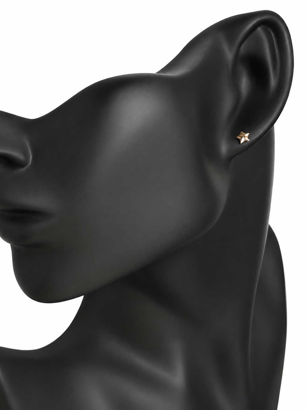 Aretes Estrella Dorada