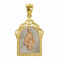 Virgen del Carmen en Oro 10K